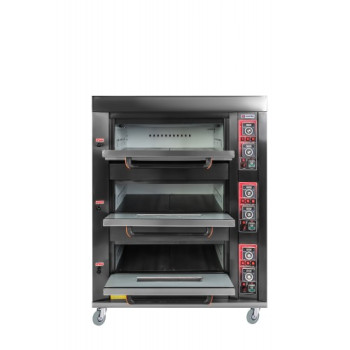 Печь подовая Miratek BK-36E (каменный под + пароувлажнение)