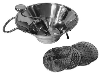 Машинка для протирки пюре P.L. Proff Cuisine FM-3013 d=30 см h=13,5 см 5 дисков (нерж. сталь)