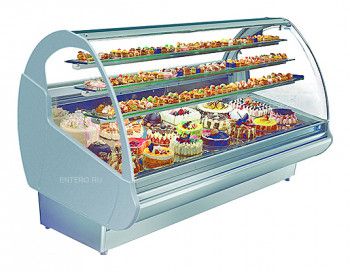 Витрина кондитерская ISA Pastryshow 120 A