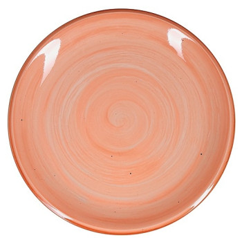 Тарелка мелкая Corone Natura HL908120D 200 мм коралловая