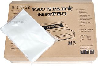 Пакеты вакуумные тисненые VAC-STAR ST160250 (160х250 мм)