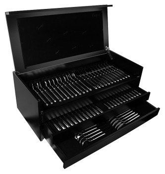 Набор столовых приборов CUTIPOL Mithos Bright M.72 72 шт., зеркальная сталь, подарочная упаковка