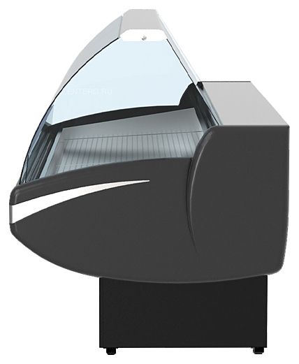 Витрина холодильная CRYSPI Gamma-2 SN FISH 1800 LED (с боковинами)