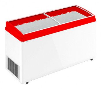 Морозильный ларь Gellar FG 600 E красный