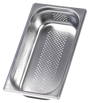 Гастроемкость Foodatlas GN 1/3-65 (325х176х65 мм) перфорированная, нерж. сталь