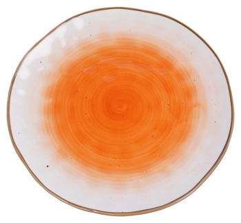 Тарелка P.L. Proff Cuisine The Sun Eco 81229821 270х270 мм, оранжевая