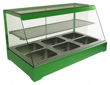 Витрина тепловая Кобор CR1-117H зеленая