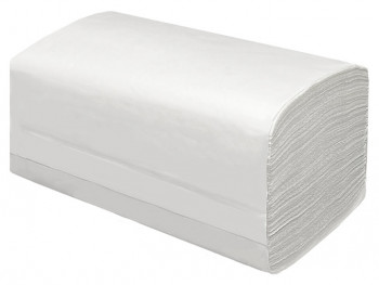 Полотенца бумажные Merida V-КЛАССИК 5000 1-слойные, белые (20х250 листов)