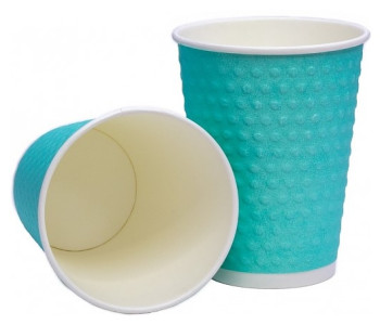 Стакан бумажный SaaMi BUBBLES 300 мл тиффани (700 шт.)