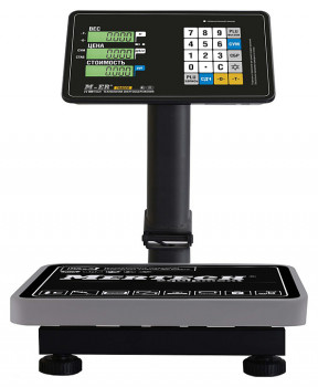 Весы напольные Mertech M-ER 333 ACPU-60.20 с расч. стоимости LCD