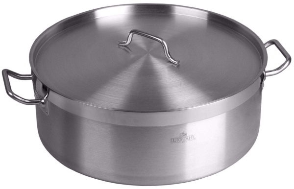 Котел 14 л низкий профессиональный Luxstahl [101230]