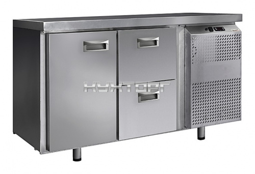 Стол морозильный Finist НХС-600-1/2 (боковой холодильный агрегат)