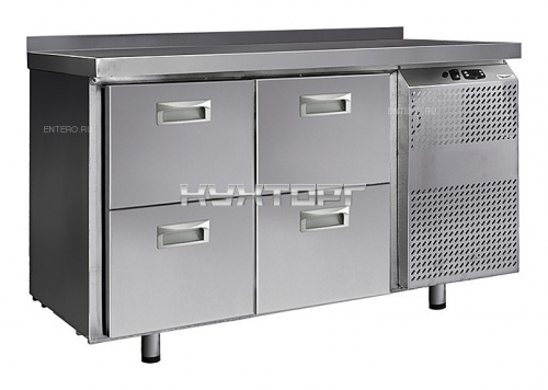 Стол холодильный Finist СХС-600-0/4 (боковой холодильный агрегат)