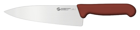 Нож кухонный Sanelli Ambrogio SC49016N 160 мм, коричневый