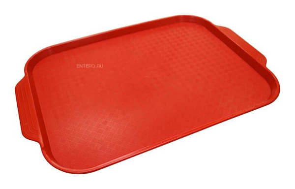 Поднос ITERMA 450х350 красный