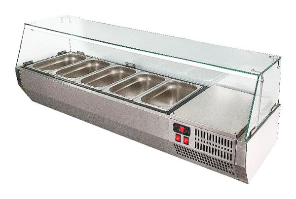Витрина холодильная EQTA VT2v-G