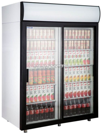 Шкаф холодильный DM110SD-S (ВЕРСИЯ 2.0) б/полок