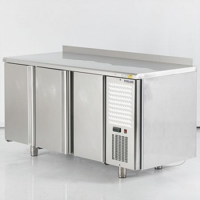 Стол холодильный POLAIR TM3GN-G с бортом