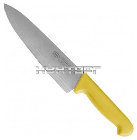 Нож шеф-поварской ROAL HL-P630-2 L=20 см с желтой пластиковой рукояткой