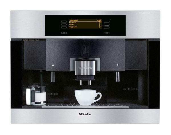 Встраиваемая кофемашина Miele CVA 4085 сталь