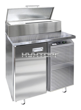 Стол холодильный для пиццы Finist СХСпц-700-1 (боковой холодильный агрегат)