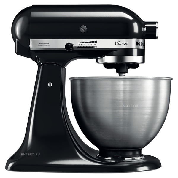 Миксер планетарный KitchenAid 5K45SSEBM черный