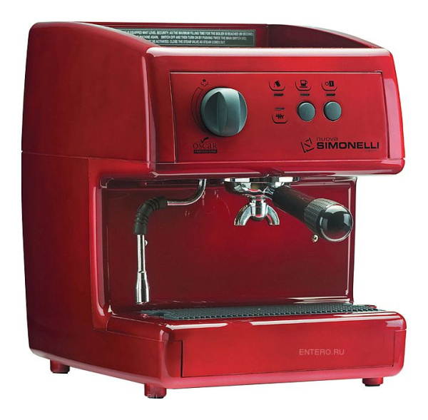 Кофемашина Nuova Simonelli Oscar 1G красная