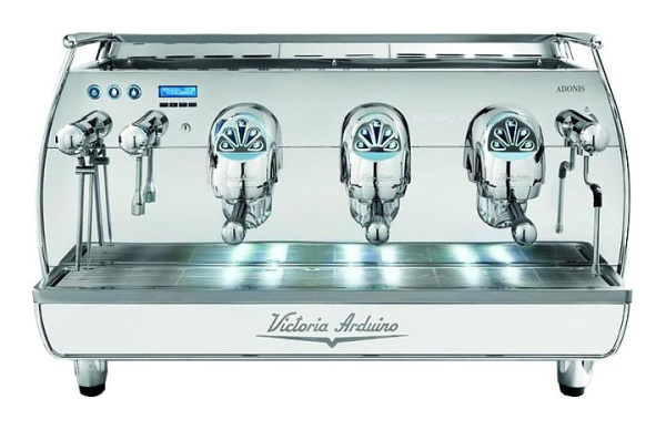 Кофемашина Victoria Arduino Adonis T3 3 Gr нерж. сталь