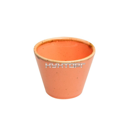 Чаша конус «Porland» 50 мл оранжевая