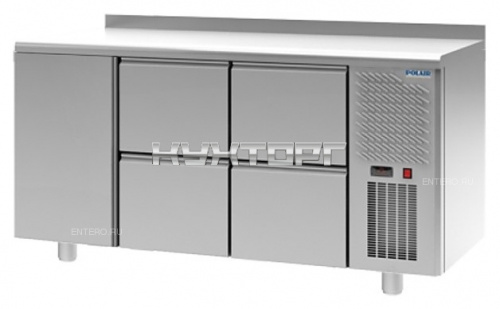 Стол холодильный POLAIR TM3GN-022-G с бортом