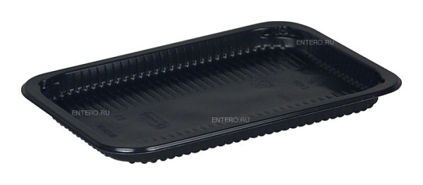 Контейнер под запайку VASSILII 187х137х18 мм 300 мл чер. 1х540