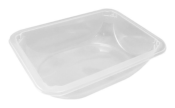 Контейнер под запайку VASSILII 187х137х50 мм 800 мл FRESH прозр. 1х420