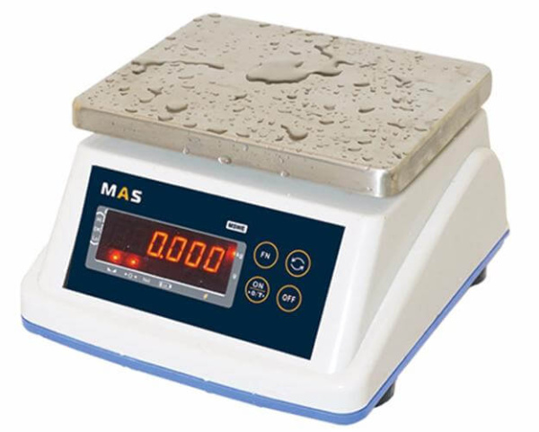 Весы электронные порционные влагостойкие MAS MSWE-30