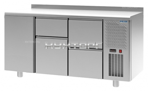 Стол холодильный POLAIR TM3GN-012-G с бортом