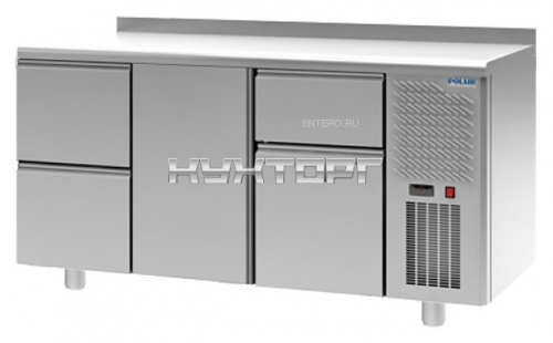 Стол холодильный POLAIR TM3GN-201-G с бортом