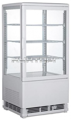 Шкаф-витрина холодильный Enigma RT-68L White+Digital Controller