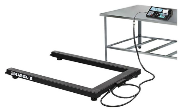 Весы напольные МАССА-К 4D-U-1-1000-RC