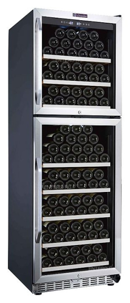 Двухзонный винный шкаф La Sommeliere MZ2V165