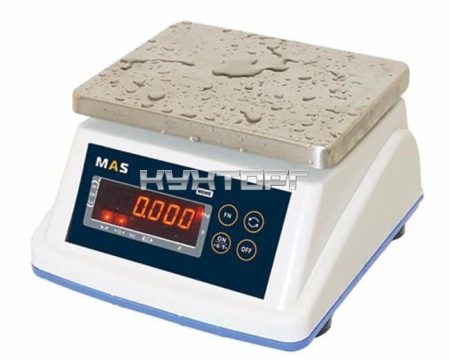Весы электронные порционные влагостойкие MAS MSWE-06