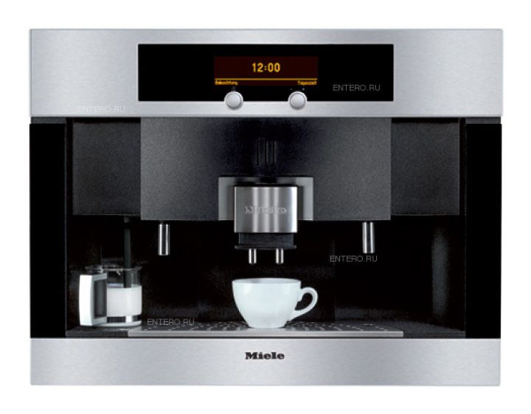 Встраиваемая кофемашина Miele CVA 4060 алюминий