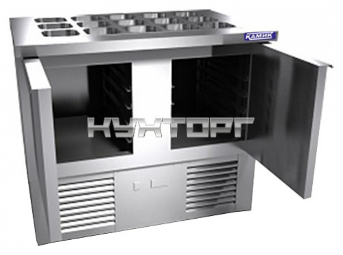 Стол холодильный для салатов КАМИК СОН-402083Н