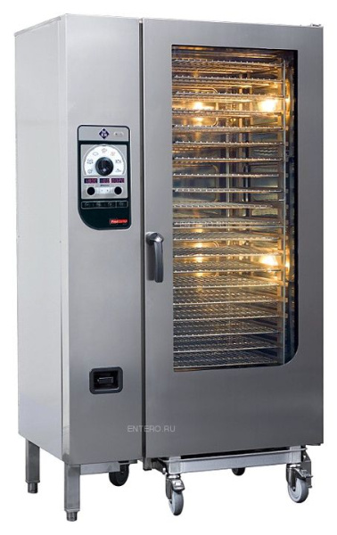 Пароконвектомат MKN FKE201R CL с автоматической мойкой и ручным душем