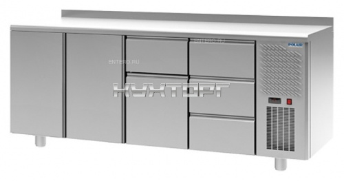 Стол холодильный POLAIR TM4-0013-G с бортом