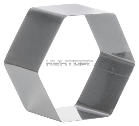 Форма кондитерская Техно-ТТ шестигранник 40х40х50 мм нерж. сталь