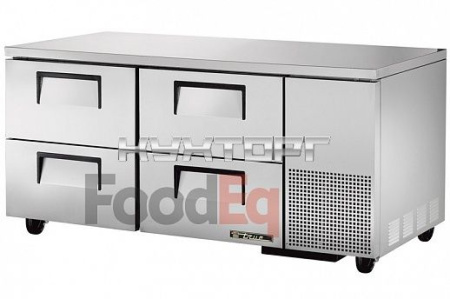 Холодильный шкаф с рабочей поверхностью True TWT-67D-4