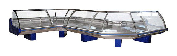 Витрина морозильная Марихолодмаш Парабель ВХН-1.25