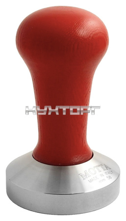Темпер MOTTA 8100/R 58 мм плоский, красная ручка