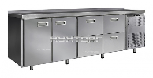 Стол холодильный Finist СХС-600-2/4 (боковой холодильный агрегат)