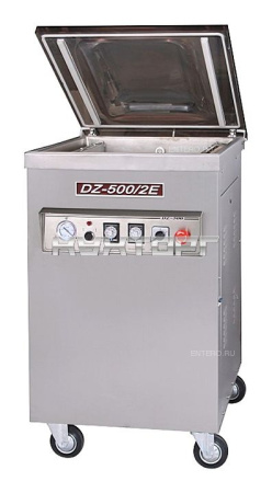 Упаковщик вакуумный Hualian DZQ-500/2E 380В с опцией газонаполнения (нерж. сталь)