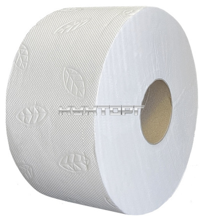Бумага туалетная Merida TOP MINI 2-слойная, белая, с тиснением (12х180 cм)